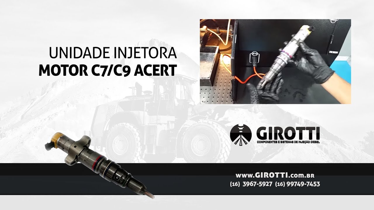 Unidade Injetora Motor C7/C9 Acert