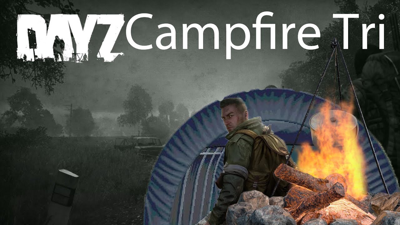 DayZ Xbox One Gameplay Campfire Tripod Cooking Pot & Car Tent Guide