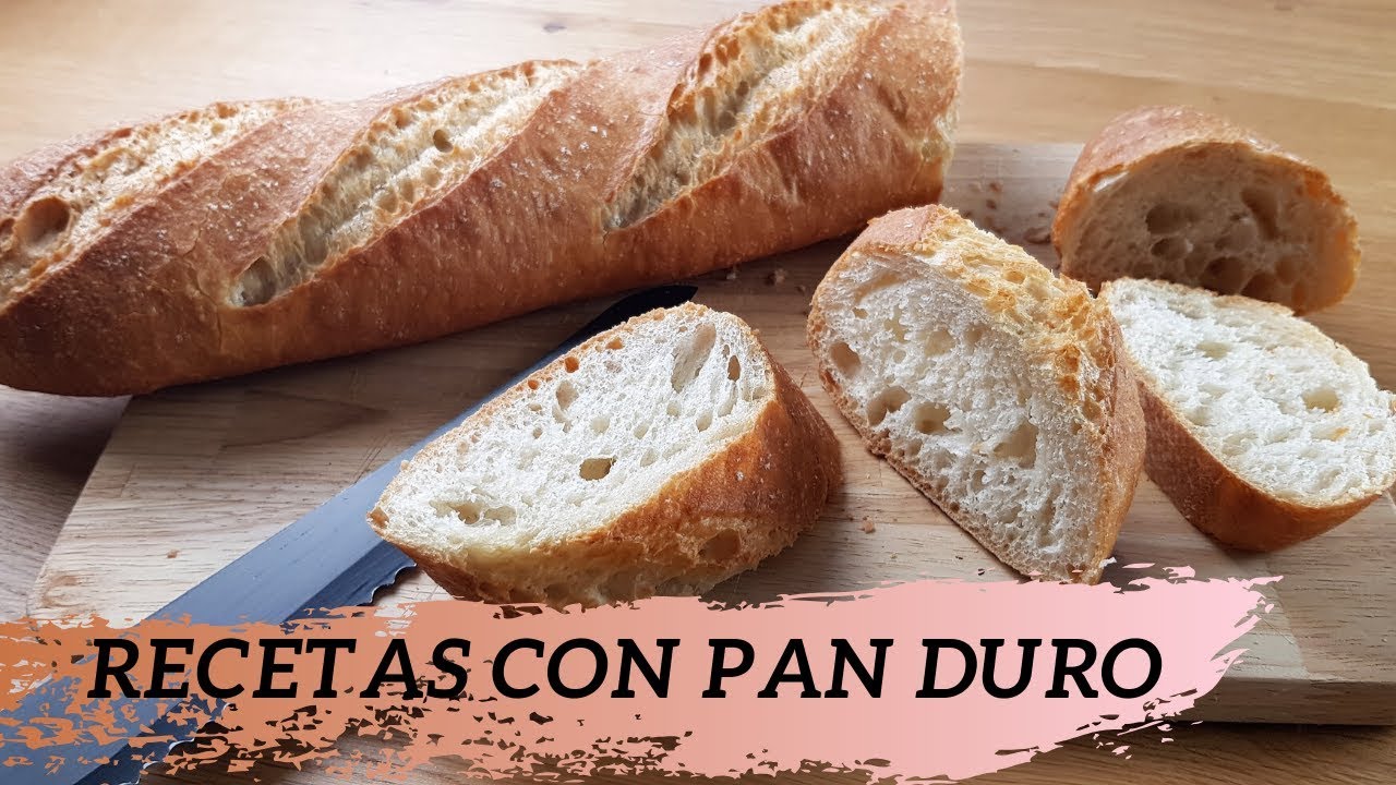 5 IDEAS para APROVECHAR el PAN de AYER (Recetas con pan duro)