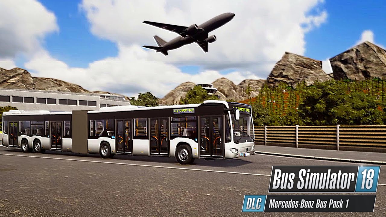 Bus Simulator 18 Mercedes-Benz Bus Pack 1-DLC (CapaCity L) ☆ Let's Play BS 18 #27