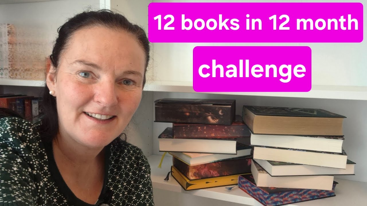12 books in 12 month // Schaff ich das?