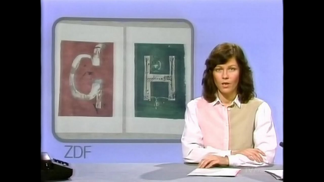 Christina Grothe-Wessler ZDF Mi. 10.4.1985
