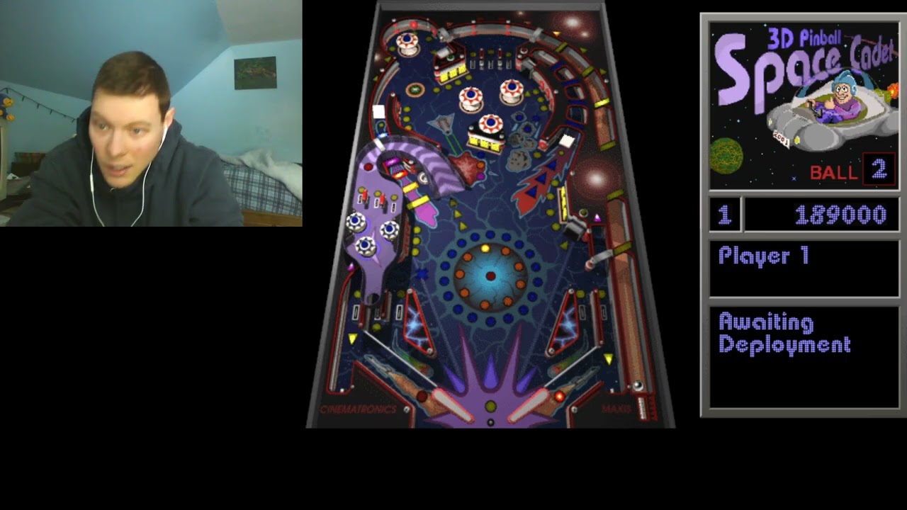 Space Cadet Pinball Part 4 trying to record in 100FPS