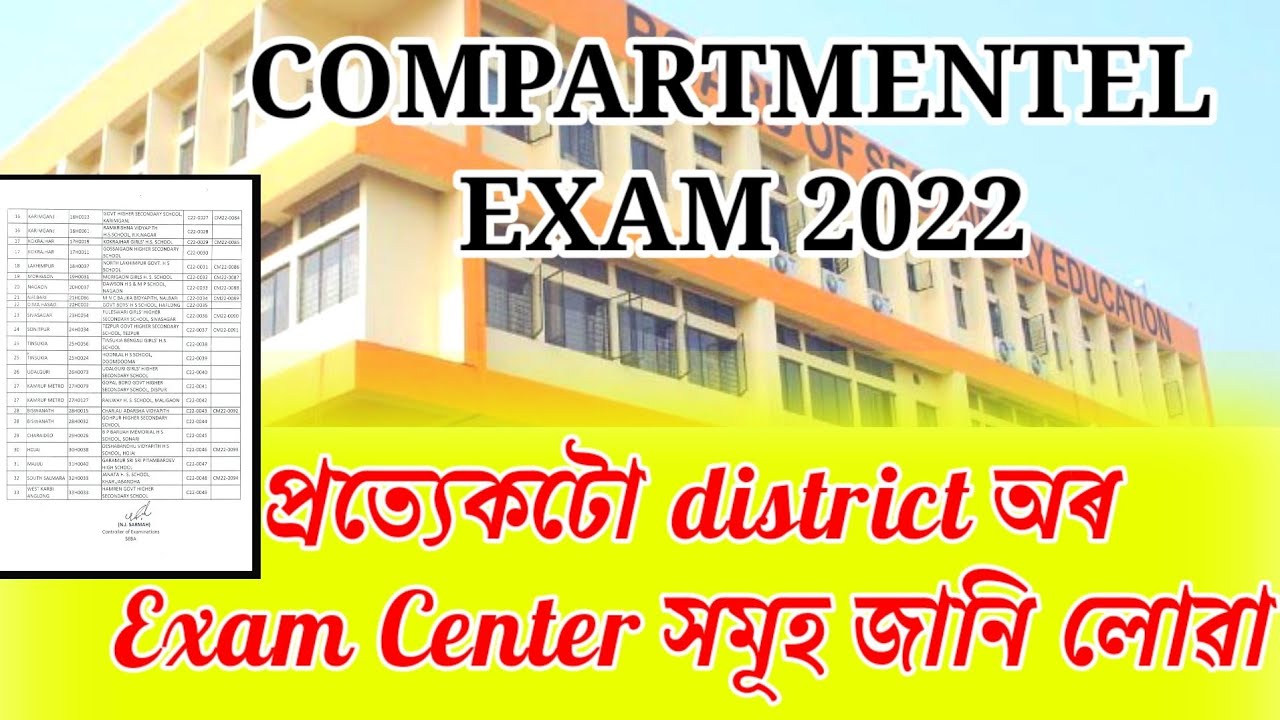 compartmental exam 2022//exam center//supplementary exam center @GABEducation