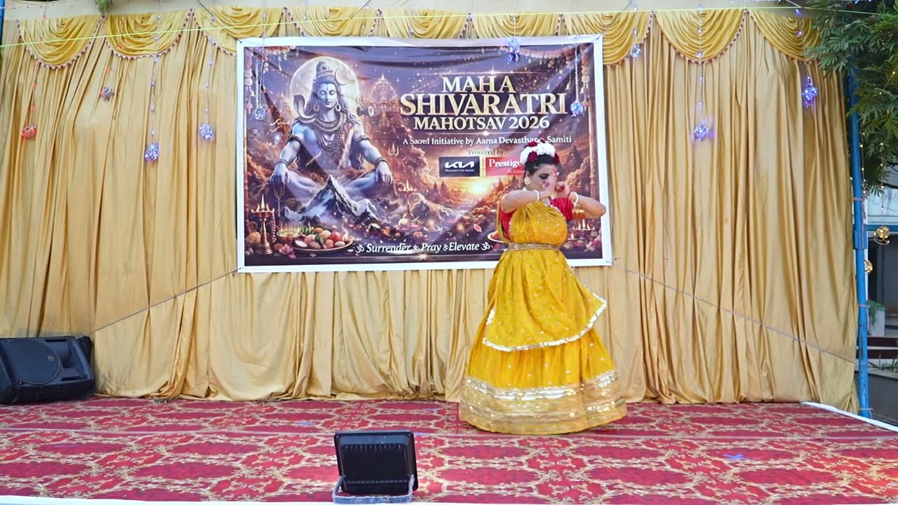Shiva Stuti Dance Performance | Nagendraharay Trilochnaya | Aarna | Mahashivratri