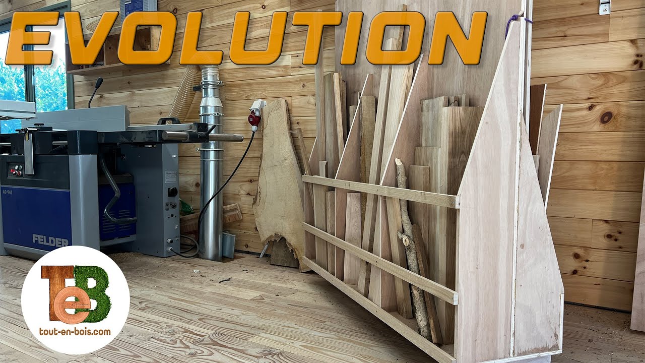 Deux projets simples pour am&eacute;liorer votre atelier de menuiserie.