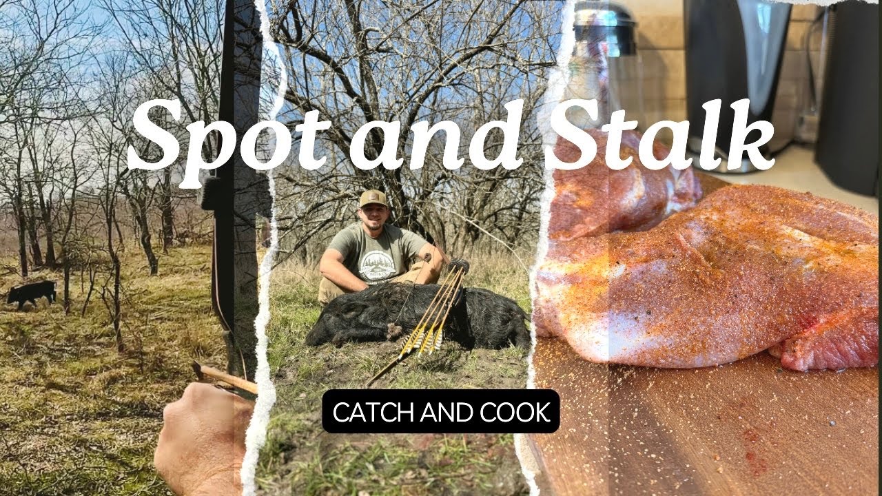 Traditional Bow Hunt | Hog | Catch and Cook - 02/25