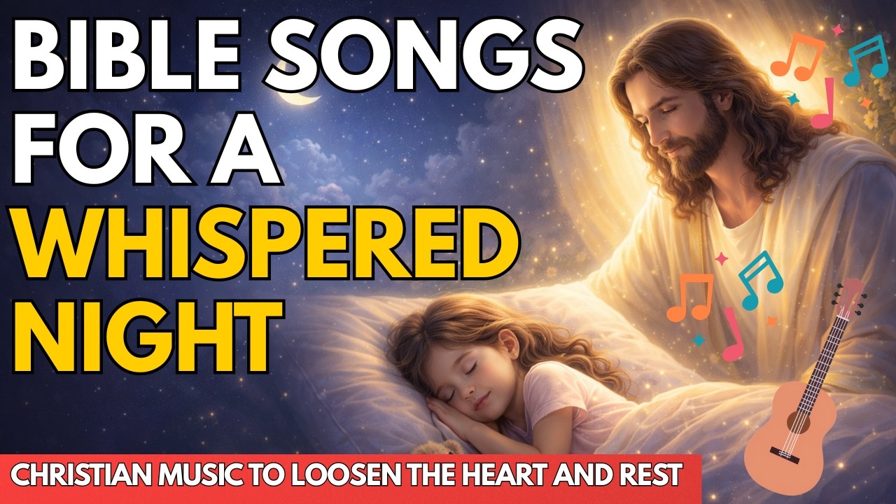 🎵 Bible Songs for a Whispered Night | Christian Music to Loosen the Heart and Rest