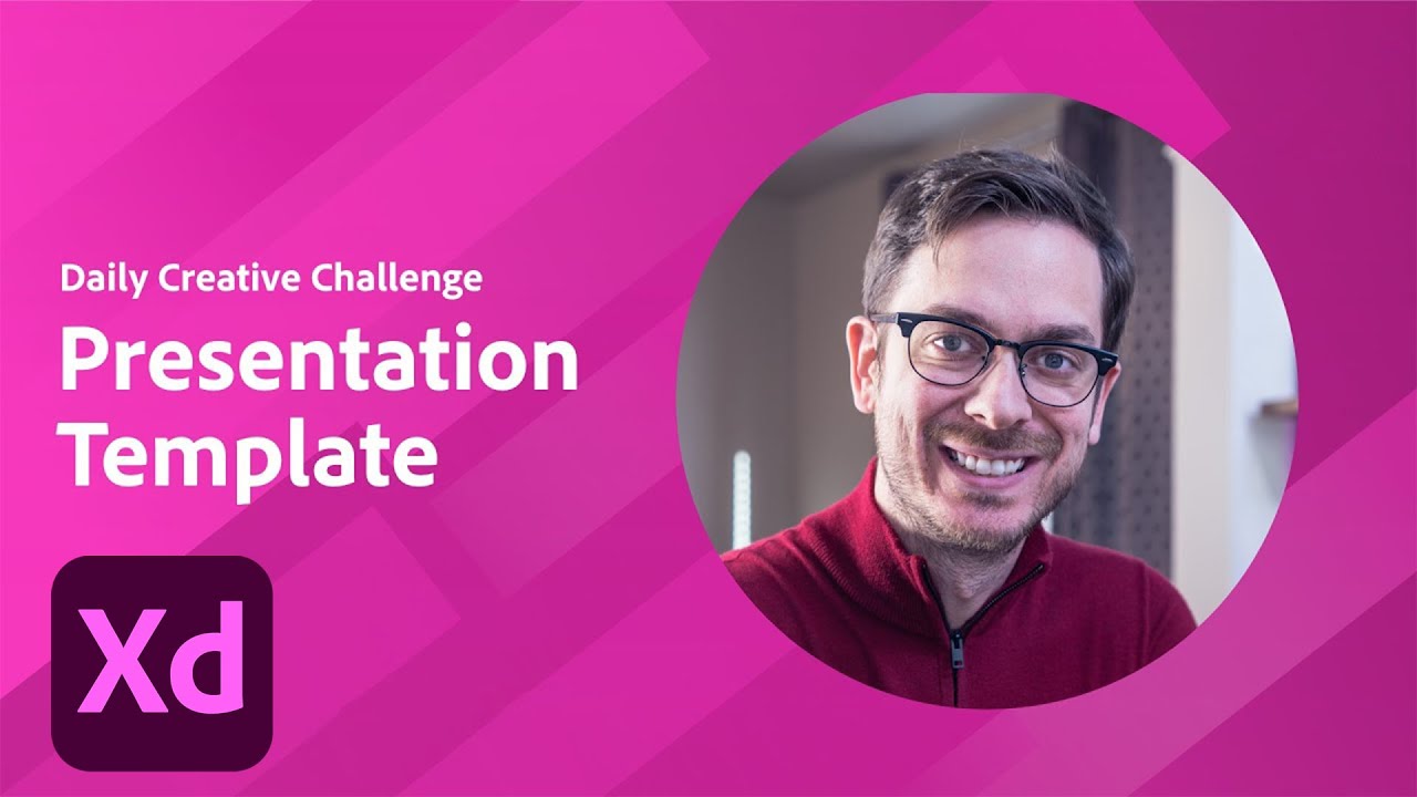 XD Daily Creative Challenge — Шаблон презентации | Adobe Creative Cloud