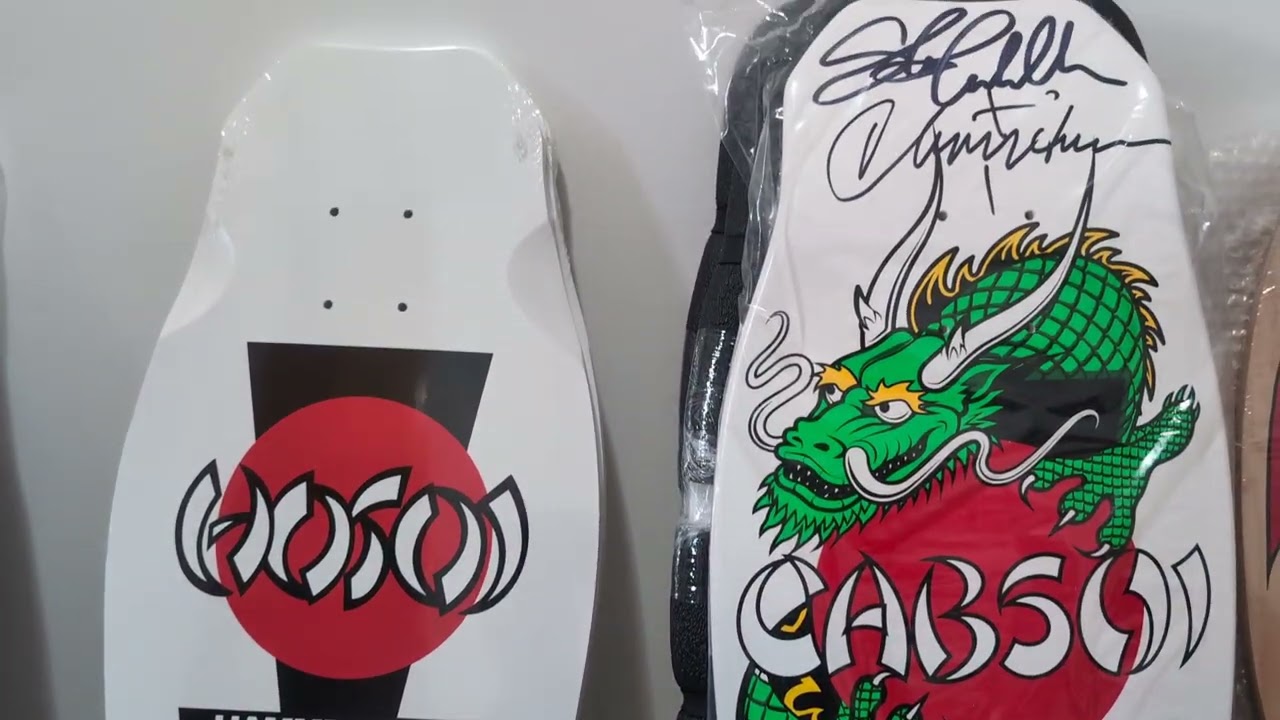 Tony Hawk chicken skull, Christian Hosoi hammerhead, Hawsoi, Cabsoi, signed ripper popsicle stick