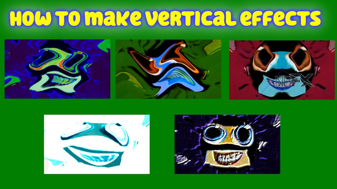 How to make Vertical Effects