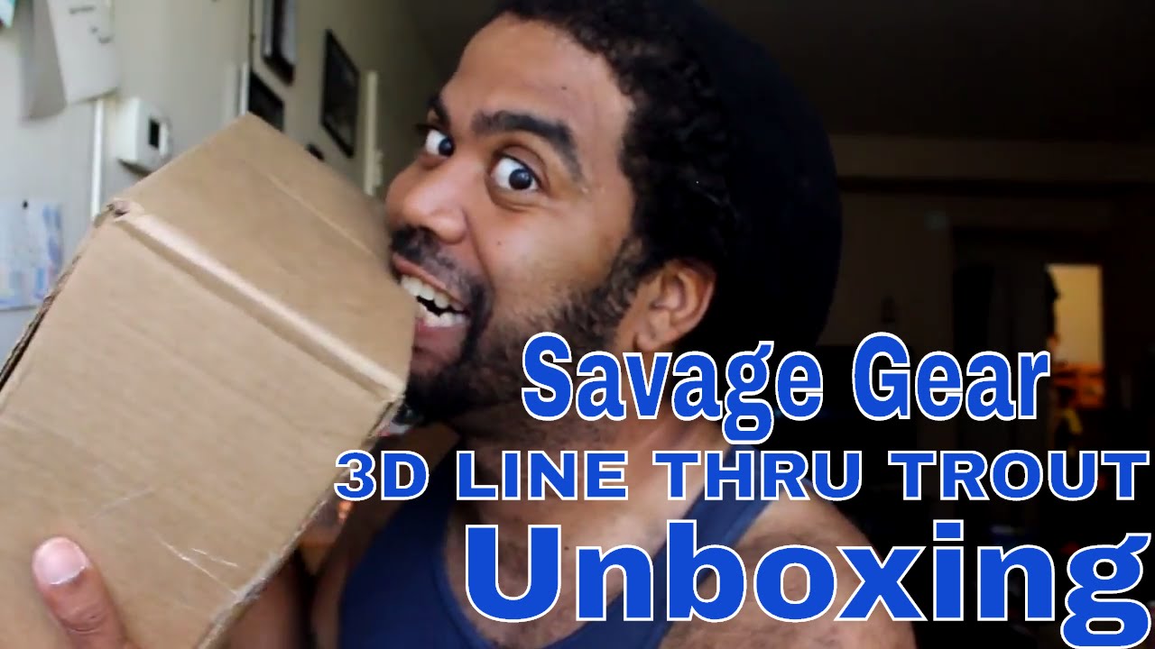 Savage Gear 3D Line Thru Trout Unboxing