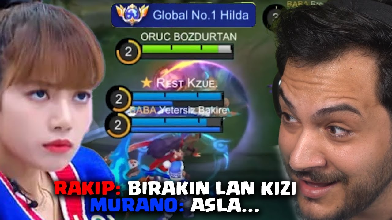 KIZA KIŞKIRTMA YAPARKEN SEVGİLİSİNİ DELİRTTİK!! Mobile Legends Türkiye Hilda