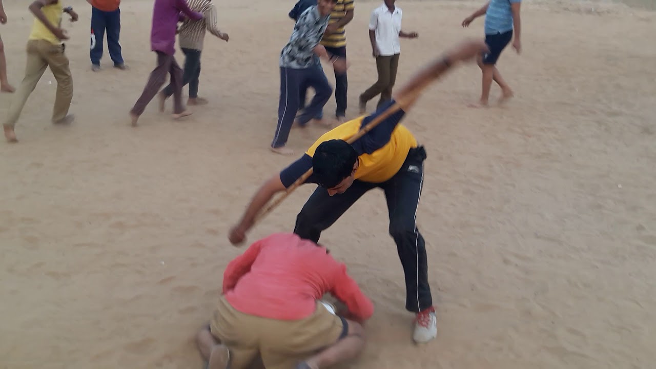 आर एस एस शाखा रींगस खेल स्कंद दंड छू