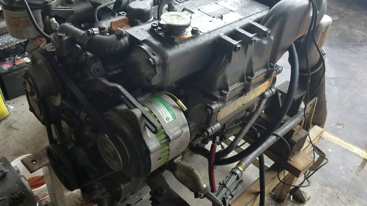 Yanmar 4jh-hte test run