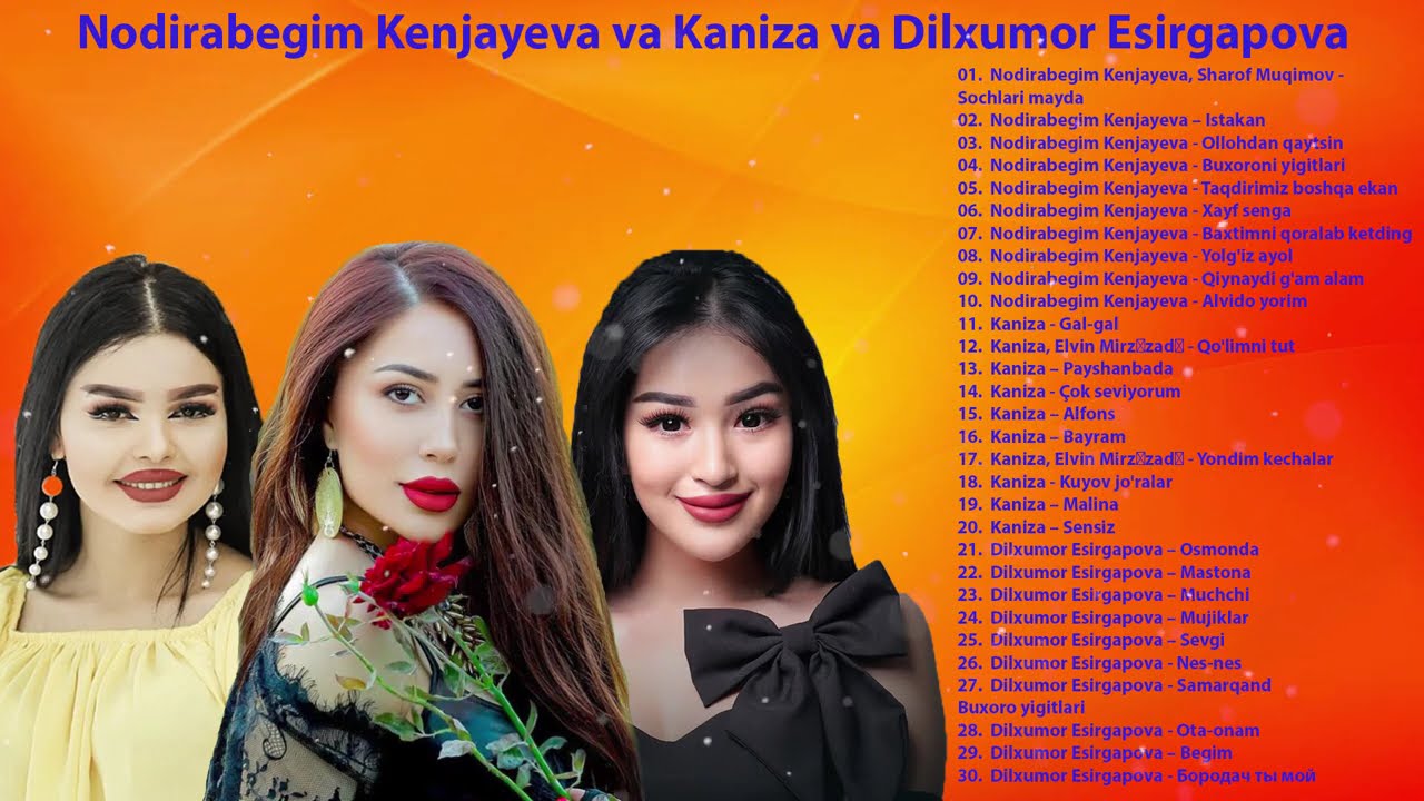 Nodirabegim Kenjayeva, Kaniza, Dilxumor Esirgapova - Hit qo'shiqlari to'plami 2025