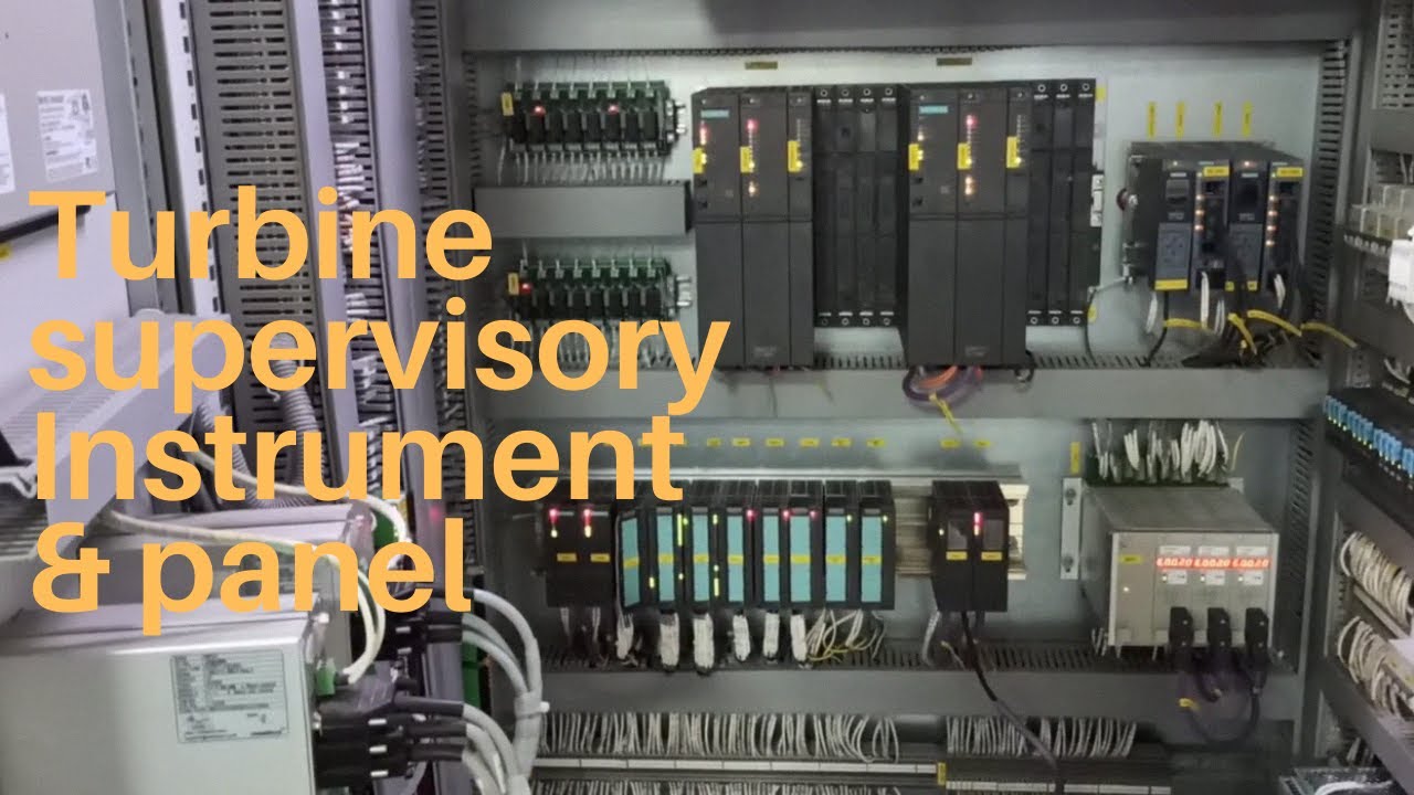 Turbine supervisory Instrument & panel | Vibration monitoring | Siemens Controller  | Bentley Nevada