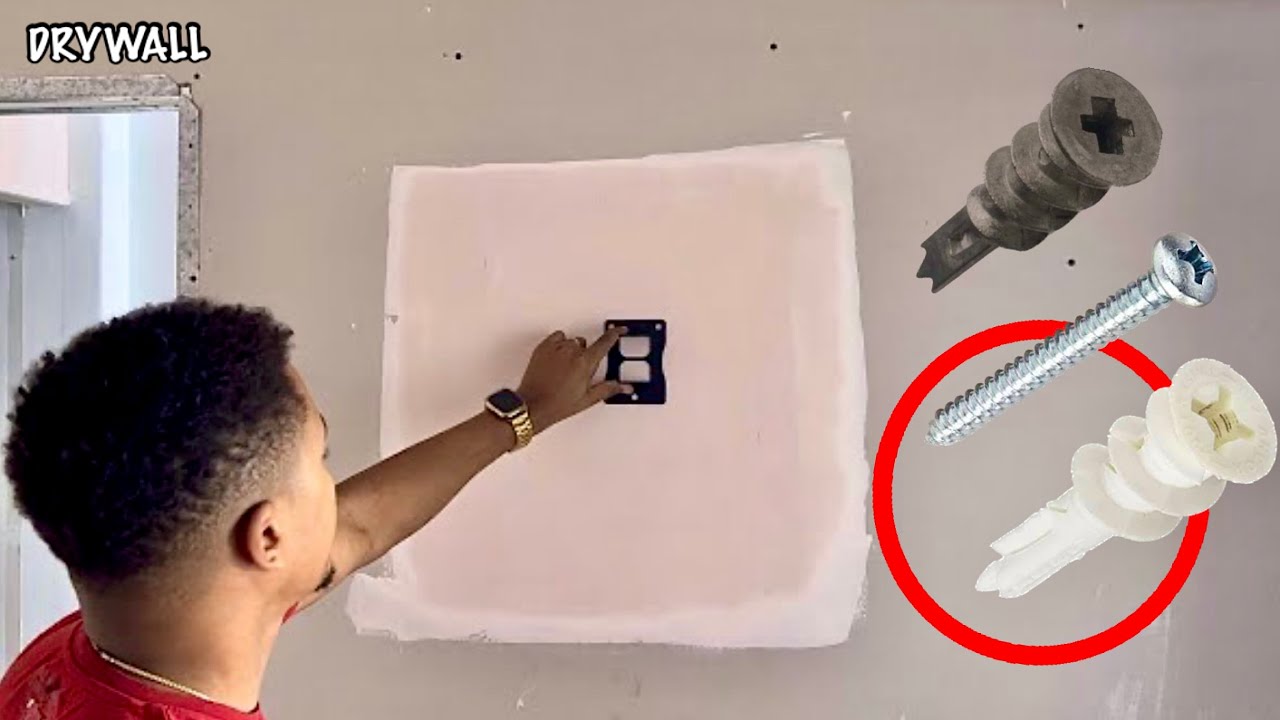 3 formas de reforzar pared de paneles de yeso para instalar cuadros, rack de tv y muebles de cocina