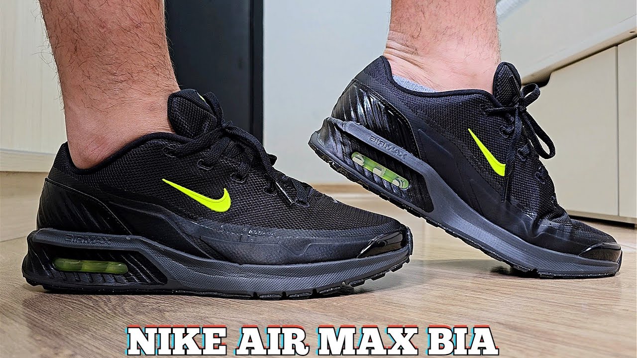 Review Do Tênis Nike Air Max Bia - Verde | Demonstração No pé | On  Feet | Tênis Uso Casual