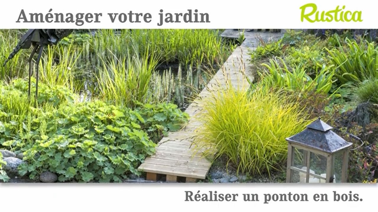 Réaliser un ponton en bois
