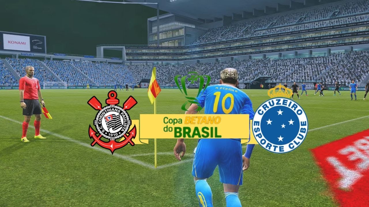 COPA DO BRASIL 2025 | JOGO DE VOLTA | CORINTHIANS X CRUZEIRO | PES 2013 + PATCH BePES | PC