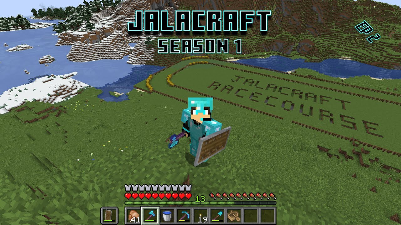 JalaCraft S1 E2 | Paths And Racing