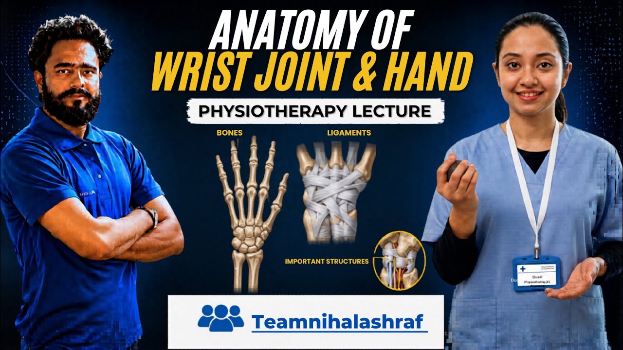 Anatomy of Wrist Joint and Hand- Physiotherapy Lecture