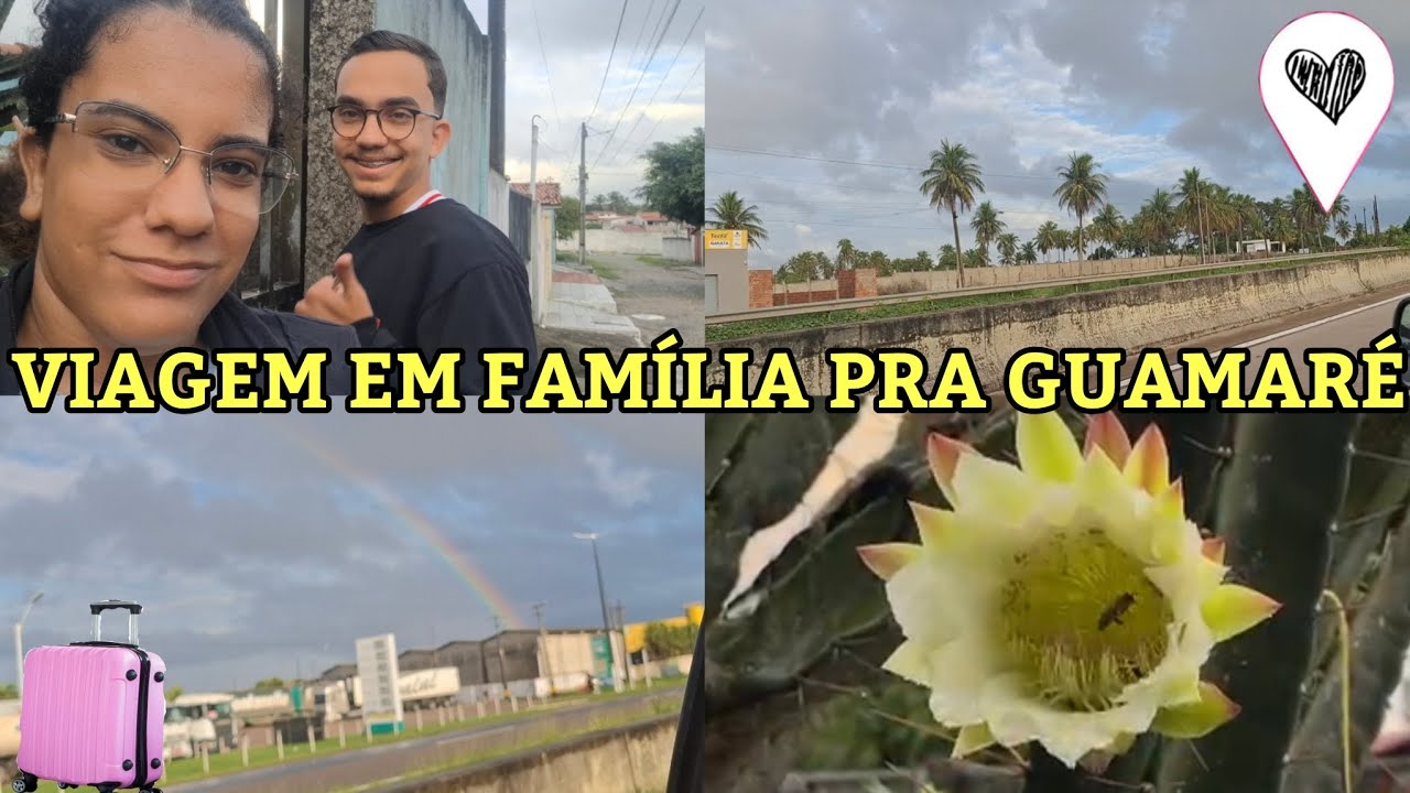 FUI VIAJAR PRA GUAMARÉ