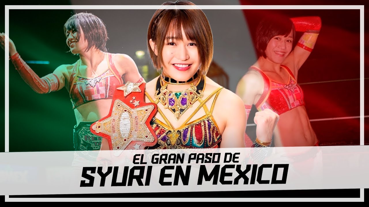 El paso de Syuri en la Lucha Libre Mexicana 🇲🇽 | CMLL