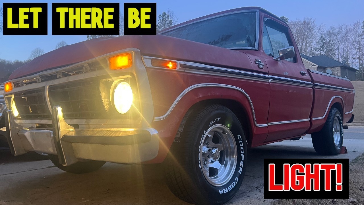 More work on our JUNKYARD Ford F100 - Part 3