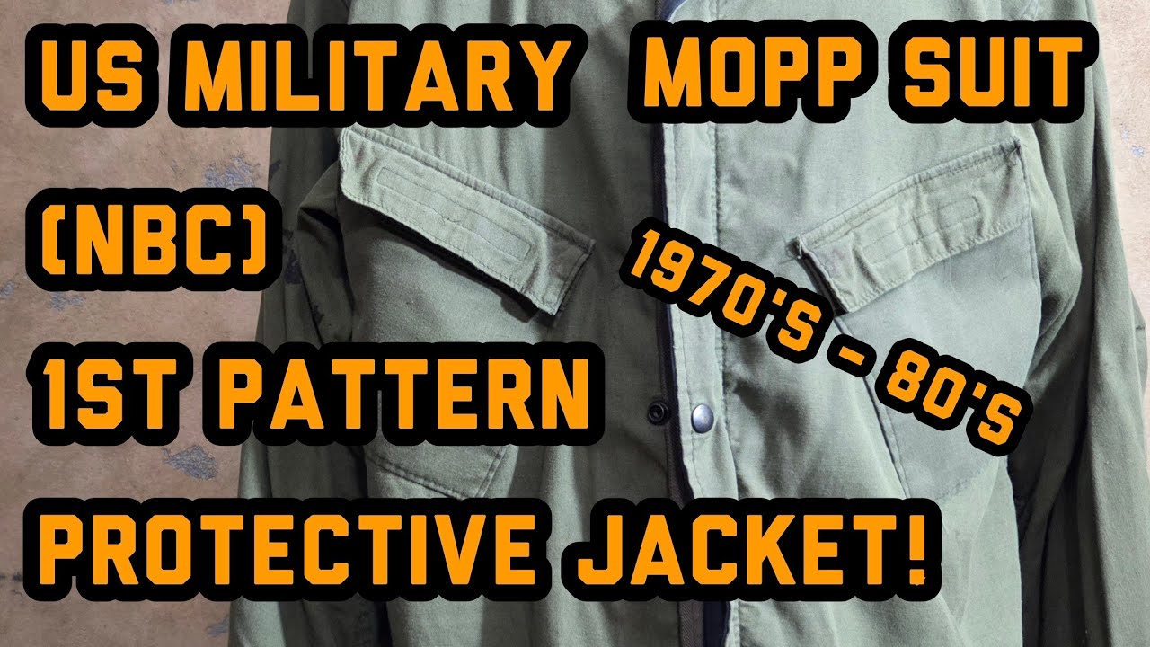 Защитная куртка MOPP армии США, 1-й образец