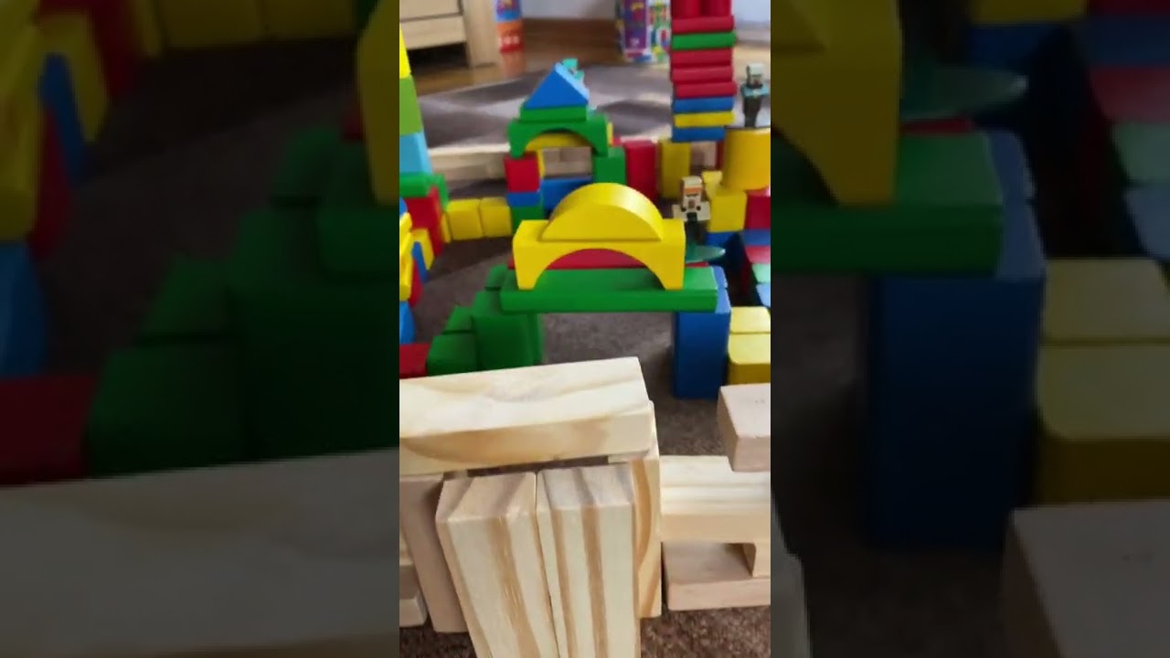 DIY Minecraft Village Toy #thirdyandalli #filipinosingermany #shorts #minecraft