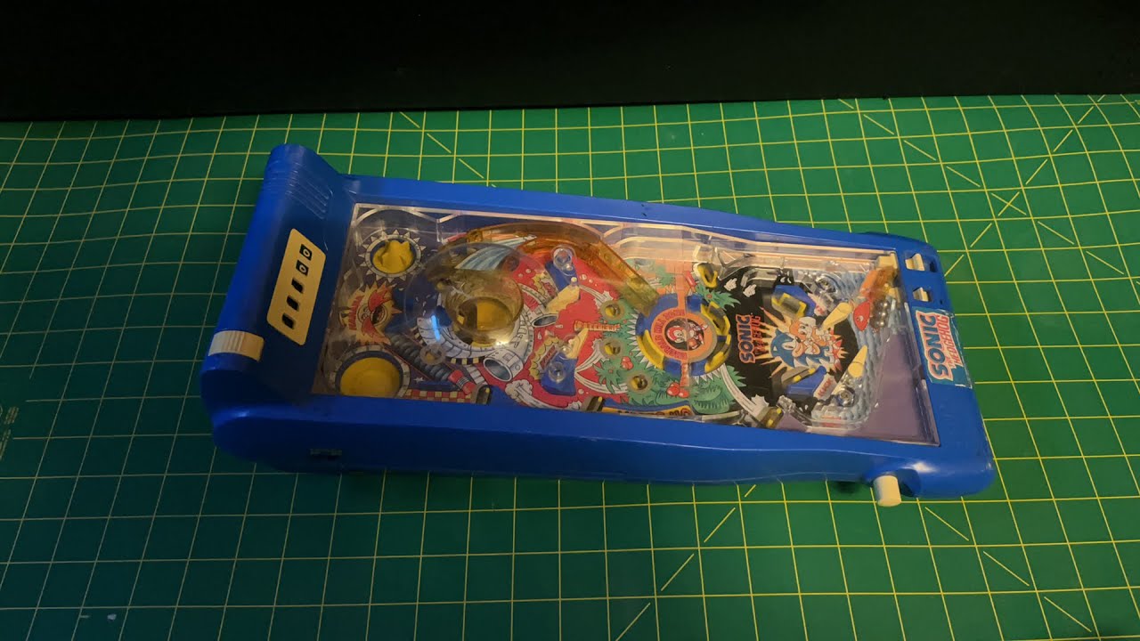 Sonic the hedgehog tabletop pinball repair