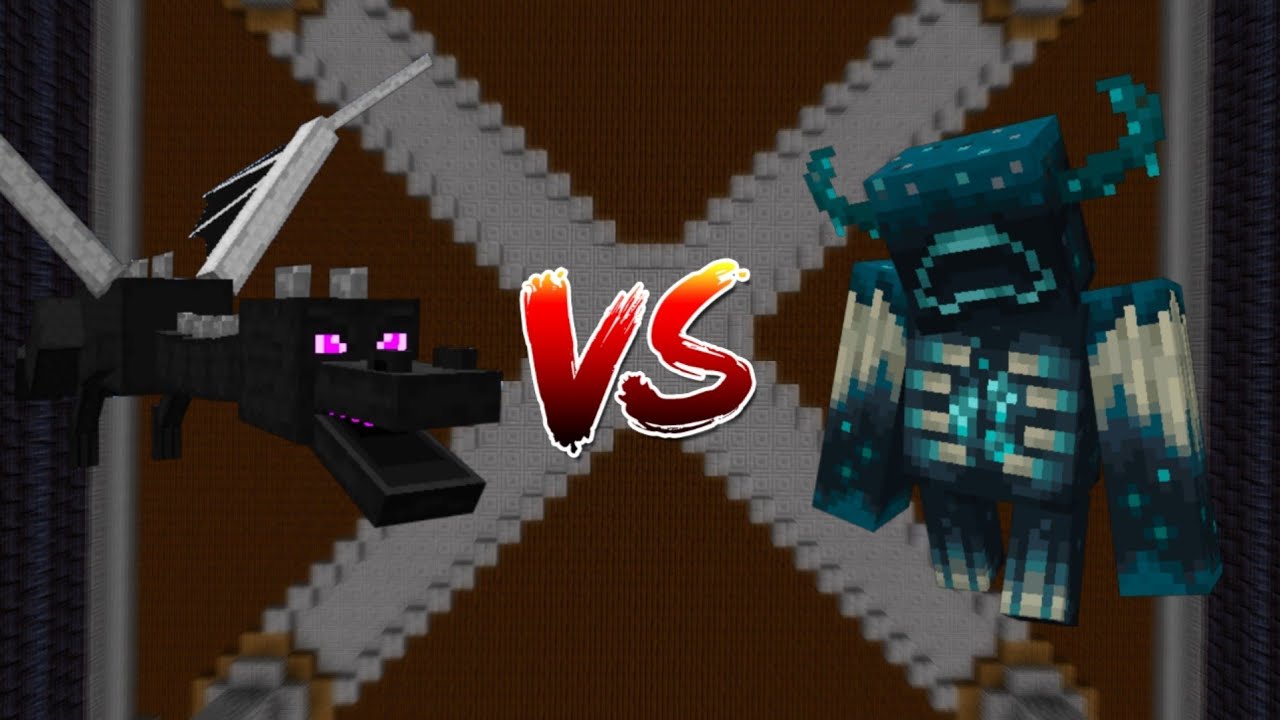 Ender Dragon Vs. Warden | Snapshot 22w15a | Minecraft