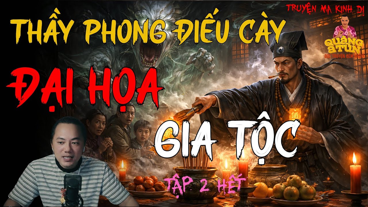 TRUYỆN MA HAY NHẤT : THẦY PHONG ĐIẾU CÀY - ĐẠI HỌA GIA TỘC TẬP 2 HẾT | TRUYỆN MA CỦA QUÀNG A TŨN