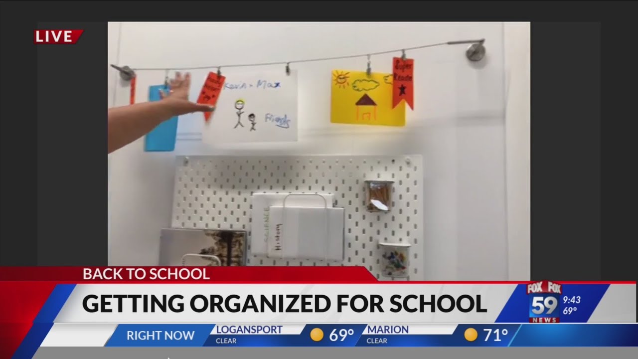 IKEA gives tips for students to stay organized
