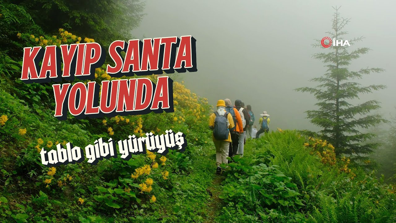 Santa Harabeleri’nde tablo gibi yürüyüş