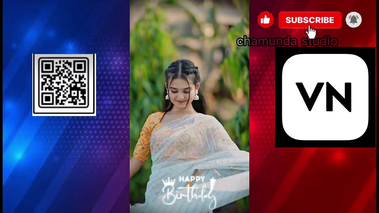 how to edit birthday video in vn app| vncode editing videol#vn code#happybirthdayvideoediting