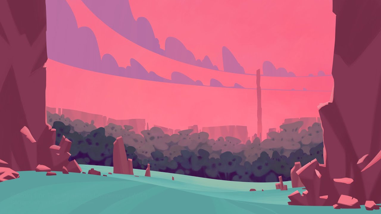 Background art timelapse
