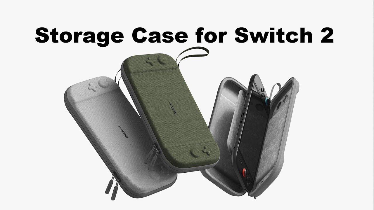 Hagibis Portable Carrying Case for Nintendo Switch 2 Traveling Bag #switch2 #switch