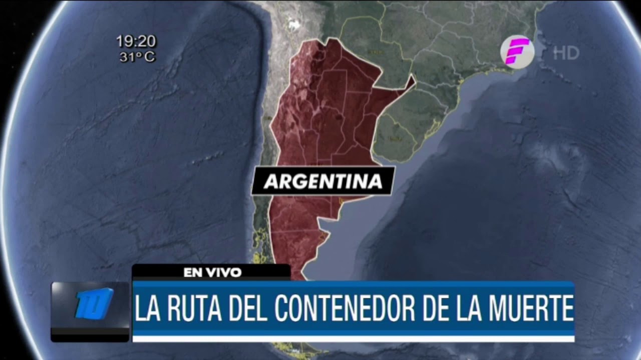 Te mostramos la ruta del contenedor de la muerte