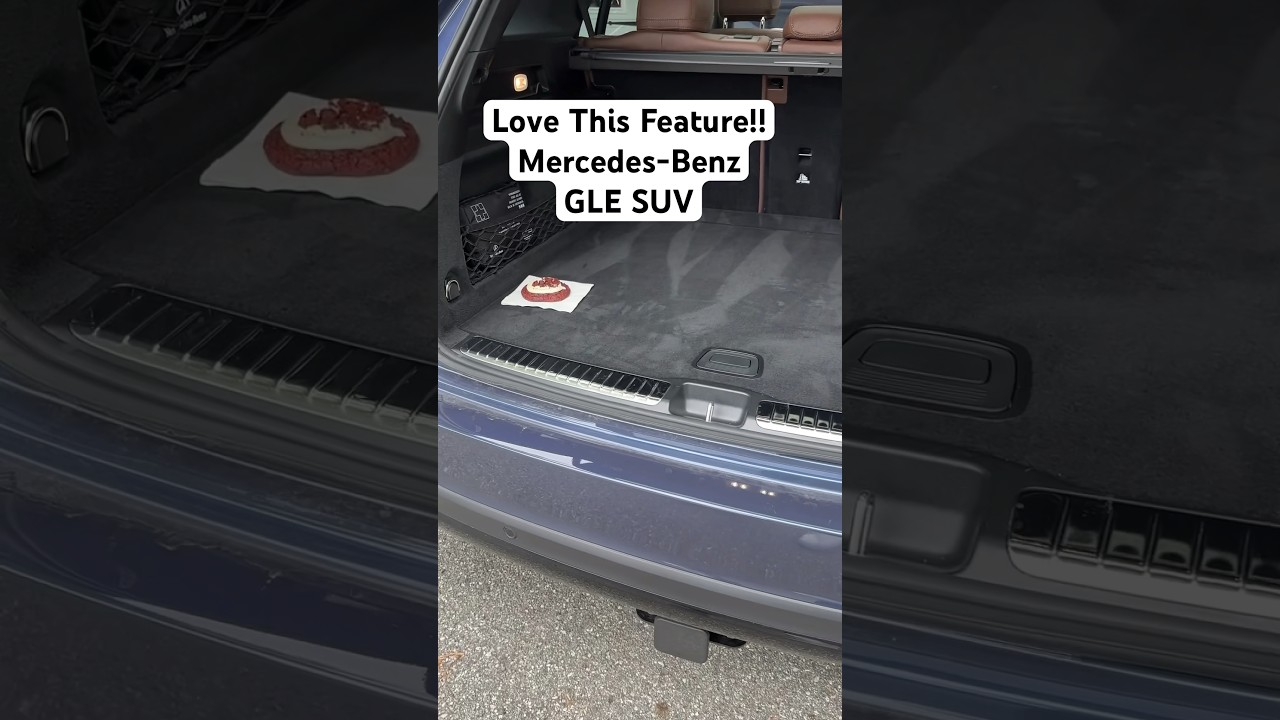 Mercedes-Benz GLE SUV - Love This Feature!