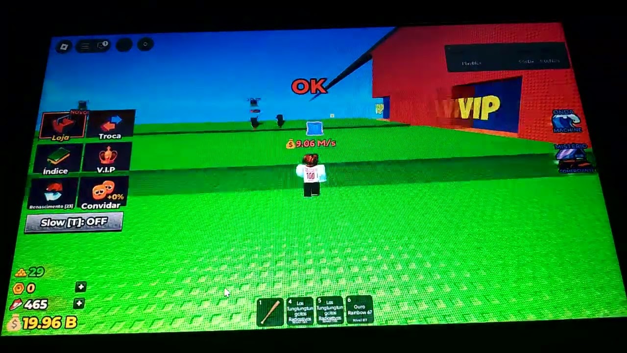 Meu primeiro vídeo jogando tsunami para brainrots computador 
