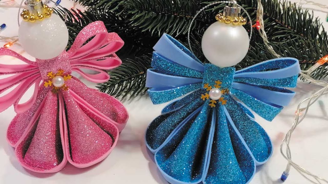 DIY Foam Angel 👼 | Easy Christmas Decoration Craft