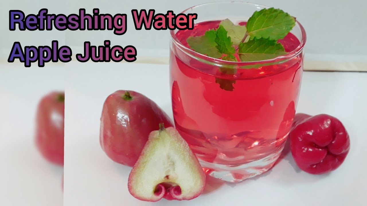 Water apple juice | summer drinks/ water apple fresh juice | #ramadaan