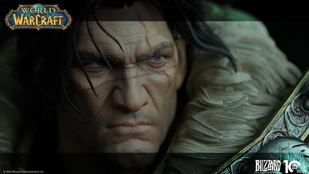 Infinity Studio World of Warcraft Varian Wrynn 1/3 Scale Bust Statue