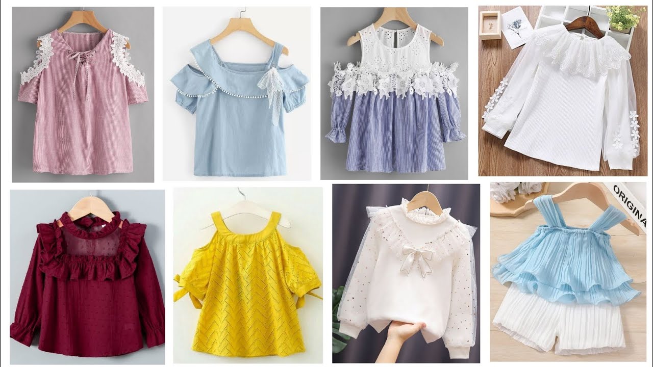 80+ Girls top designs | Latest top designs for kids | Stylish short frocks