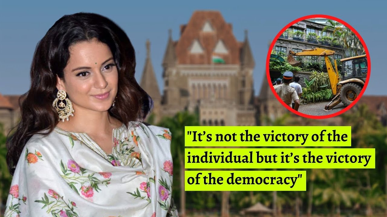 Kangana Ranaut REACTS to Bombay HC quashing BMC demolition case; calls it 'victory of the democracy'