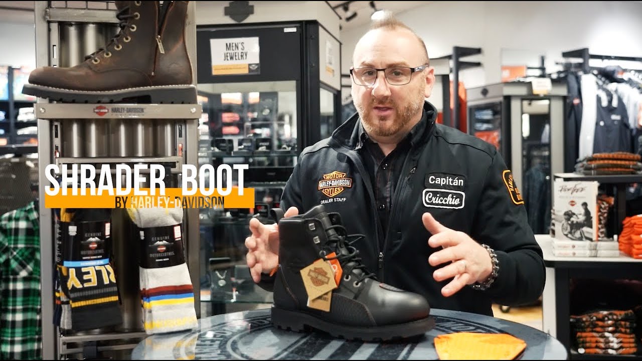 Breaking Down of the Men's H-D Shrader Boots | Renegade Harley-Davidson