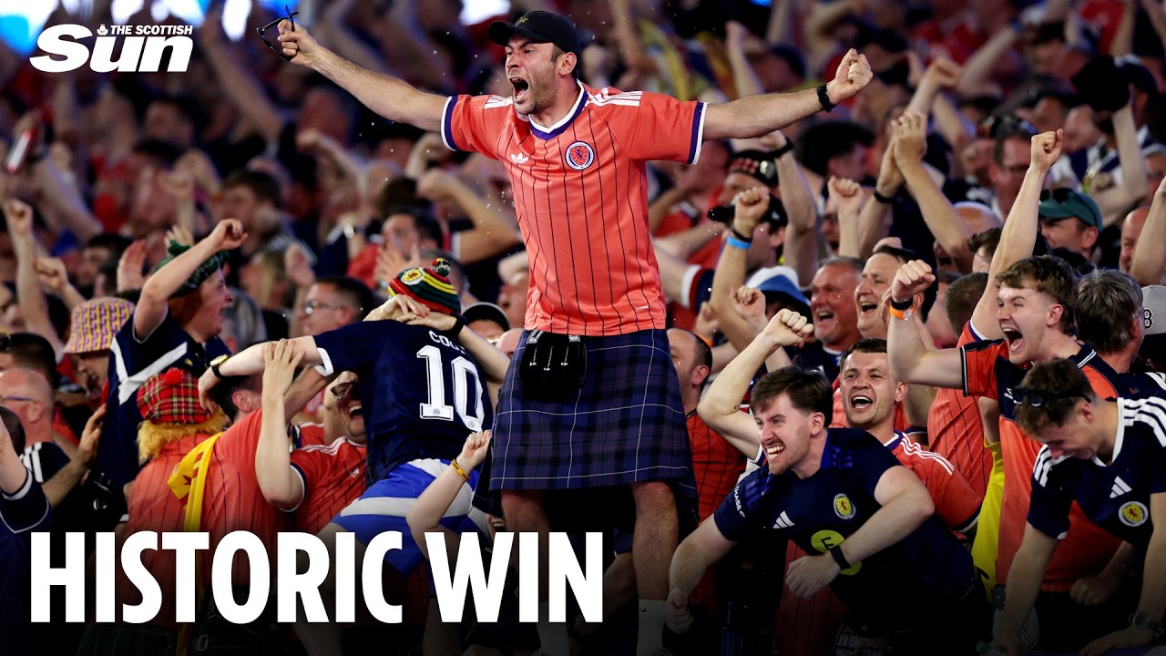 Haiti 0 Scotland 1: Tartan Army Celebrate on the Streets of Boston After Historic Win